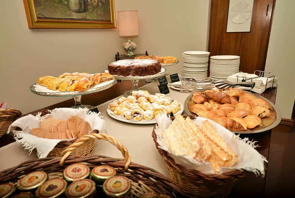 Aosta Hotel colazione