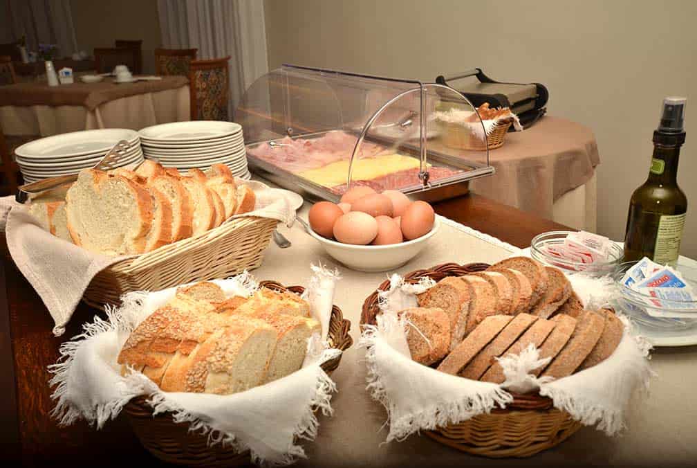 Aosta Hotel colazione