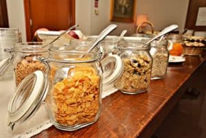 Aosta Hotel colazione